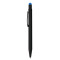 Ручка Raven, черная с голубым