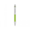 Ручка металлическая шариковая Large, ярко-зеленая, вид сзади