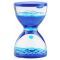 Жидкостная фигура для релаксации Hourglass, синяя