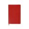 Записная книжка А5 Classic Soft, красная, спереди