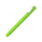 Ручка шариковая пластиковая Quadro Soft, ярко-зеленая