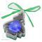Набор с флеш-картой USB 2.0 в виде елочной игрушки, синяя