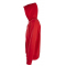 Толстовка на молнии с капюшоном Seven Men 290, мужская, Sol's, Франция, красная, вид сбоку