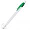 Шариковая ручка Champion, белая с зеленым
