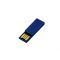 USB-флешка промо в виде скрепки, синяя