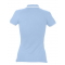  Рубашка поло женская Practice women 270, голубая, спина
