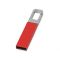 USB-флешка на 16 Гб Hook с карабином, красная