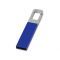 USB-флешка на 16 Гб Hook с карабином, синяя