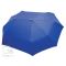 Зонт для двоих складной, механический, 3 сложения, синий