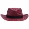 Шляпа Daydream, красная с черной лентой, вид спереди
