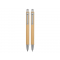 Набор Bamboo: шариковая ручка и механический карандаш, вид сзади