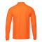Рубашка, мужская, оранжевая, вид сзади