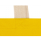 Сумка для шопинга Steady хлопковая с парусиновыми ручками, 260 г/м2, желтая