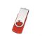 Подарочный набор On-the-go с флешкой, ручкой и зарядным устройством, красный, флешка