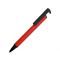 Подарочный набор Jacque с ручкой-подставкой и блокнотом А5, красный, ручка