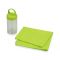 Подарочный набор Klap, зеленый, полотенце для фитнеса