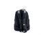 Рюкзак с отделением для ноутбука 15", чёрный с серым, спина
