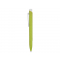 Ручка шариковая ECO W из пшеничной соломы, ярко-зеленая, вид сбоку