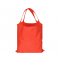 Складная сумка Reviver из переработанного пластика, красная