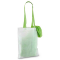 Пляжное полотенце в сумке SoaKing, зеленое, с сумкой