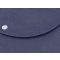 Складная сумка Maple, 80 г/м2, темно-синяя, кнопка