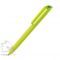 Ручка шариковая FLOW PURE, c покрытием soft touch и прозрачным клипом, салатовая
