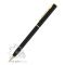 Ручка металлическая шариковая Жако, чёрная, вид сбоку