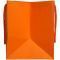 Пакет бумажный Ample S, оранжевый, вид сбоку