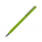 Ручка металлическая шариковая Атриум софт-тач, ярко-зеленая