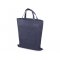 Складная сумка Maple, 80 г/м2, темно-синяя, обратная сторона