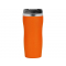 Термокружка Double wall mug С1 soft-touch, оранжевая