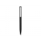 Ручка пластиковая шариковая Bon soft-touch, черная, вид сзади