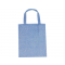 Эко-сумка Pheebs из переработанного хлопка, синяя