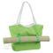 Пляжный набор: сумка и циновка, светло-зеленый