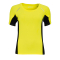 Футболка женская для бега SYDNEY WOMEN 180, желтая