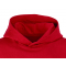 Толстовка с капюшоном Monaco, унисекс, красная, XS