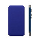 Набор Power Bag 10000, синий, внешний аккумулятор и ручка