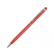 Ручка-стилус металлическая шариковая Jucy, красная