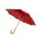 Зонт-трость Радуга, полуавтомат, красный