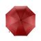 Зонт-трость Радуга, полуавтомат, красный, купол