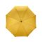 Зонт-трость Радуга, полуавтомат, желтый, купол