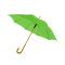 Зонт-трость Радуга, полуавтомат, светло-зеленый