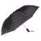 Зонт складной Андрия, полуавтомат, 2 сложения, черный