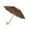 Зонт-трость Радуга, полуавтомат, коричневый