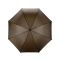 Зонт-трость Радуга, полуавтомат, коричневый, купол