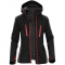 Куртка-трансформер Matrix, женская, черная с красным