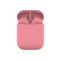 Наушники беспроводные с зарядным боксом TWS AIR SOFT, розовые