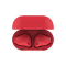 Наушники беспроводные с зарядным боксом TWS AIR SOFT, красные
