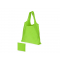 Складная сумка Reviver из переработанного пластика, зеленое яблоко, общий вид
