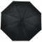 Зонт складной Monsoon, черный, купол